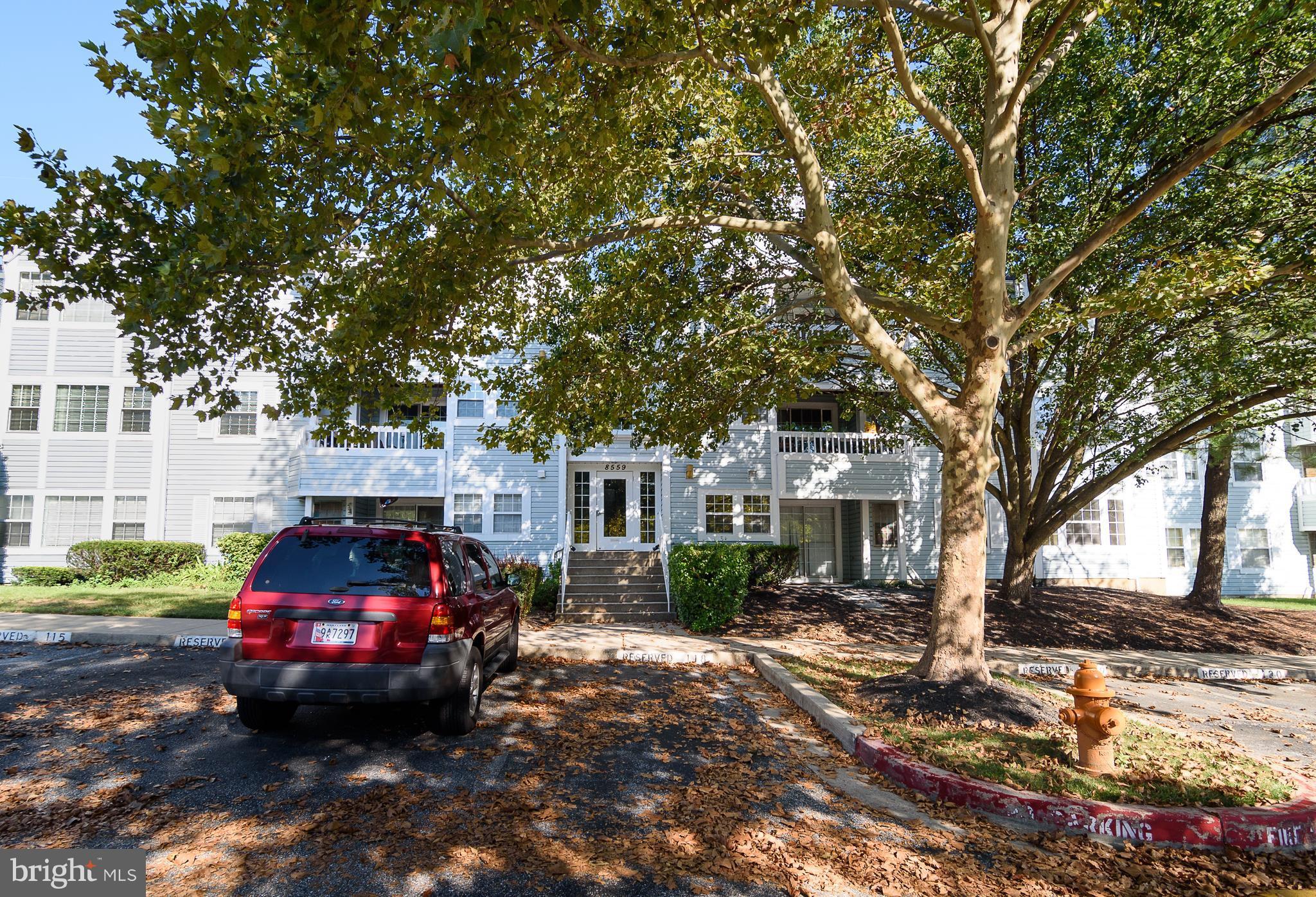 8559 Falls Run Road, Unit D Ellicott City, MD 21043 - Photo 20 of 25 1 assigned space and plenty of overflow parking