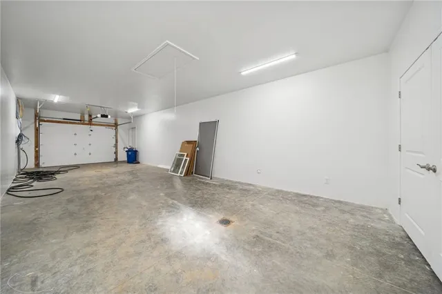 a view of a storage & utility room