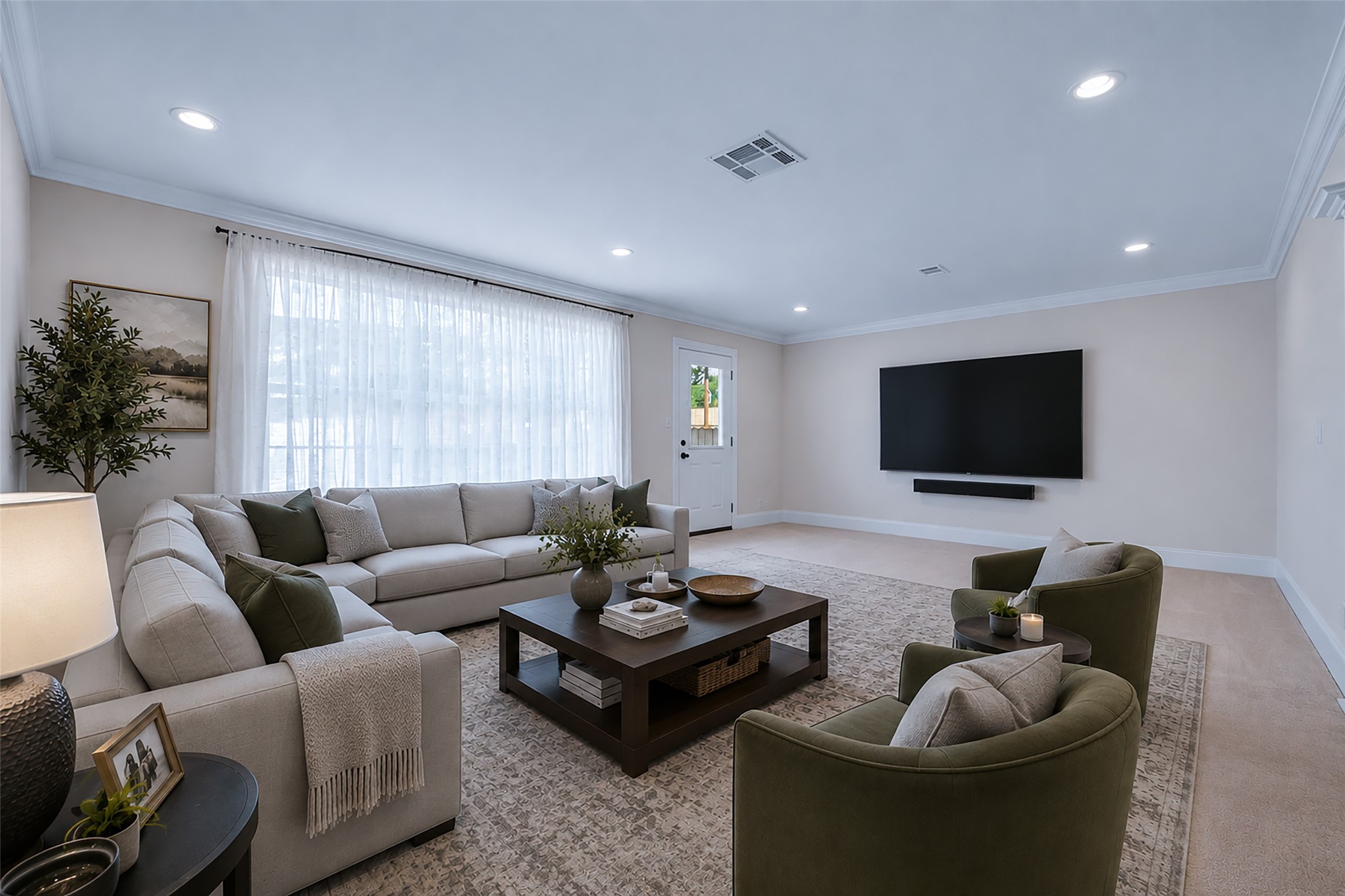 1300 7th Street Rosenberg, TX 77471 - Photo 27 of 42 Virtually staged family room.