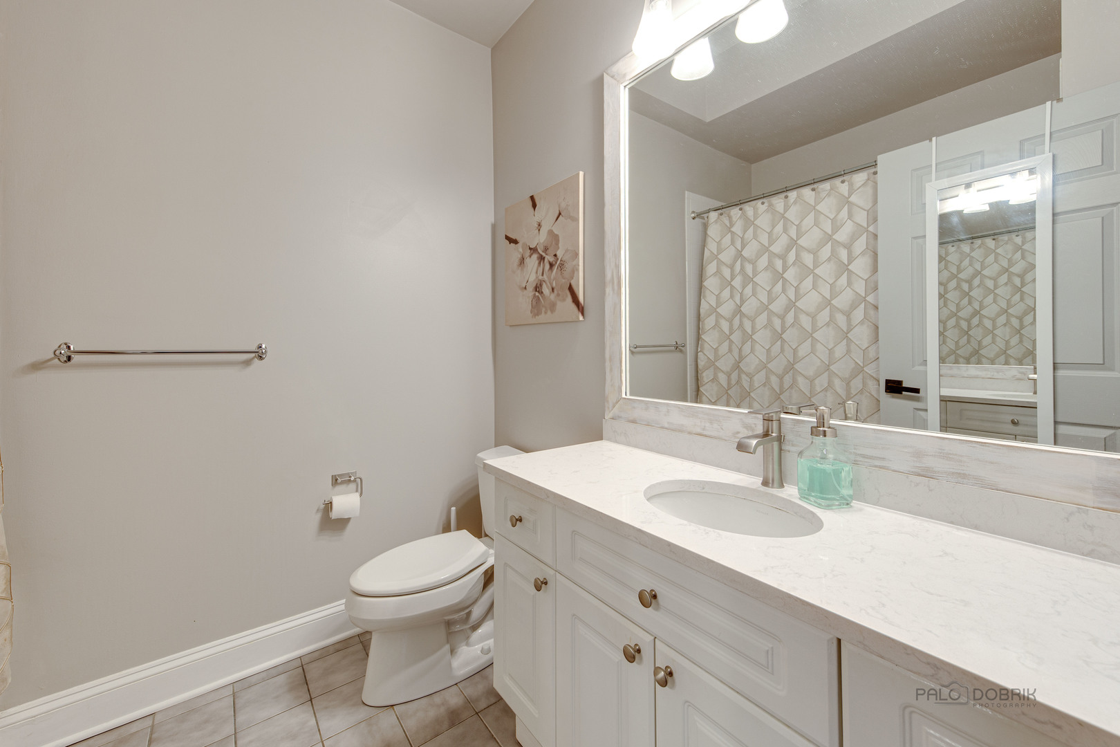 1301 West Washington Boulevard, Unit 309 Chicago, IL 60607 - Photo 18 of 23 a bathroom with a sink a toilet and shower