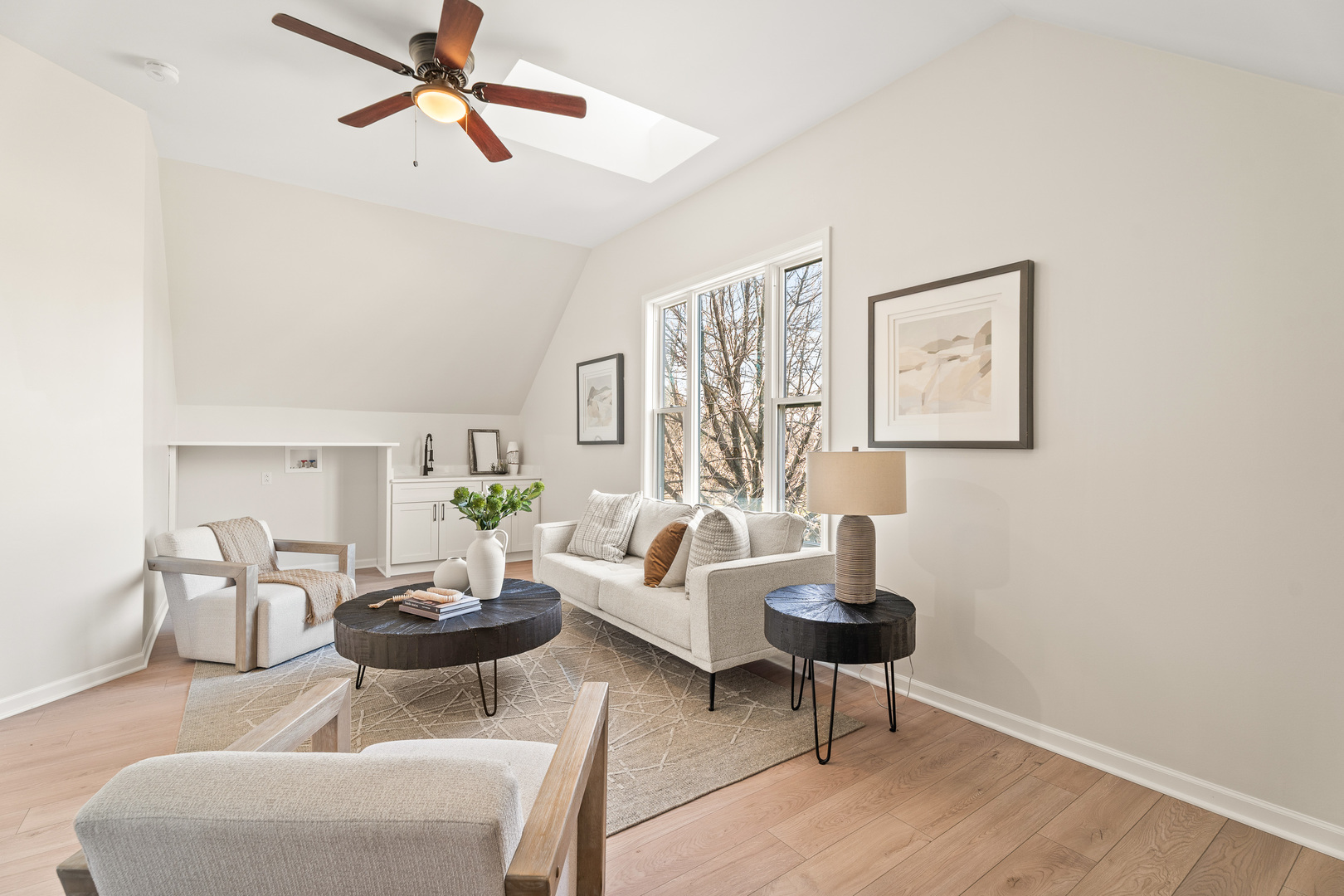 2817 Modaff Road Naperville, IL 60565 - Photo 18 of 43 a living room with furniture a rug and a window