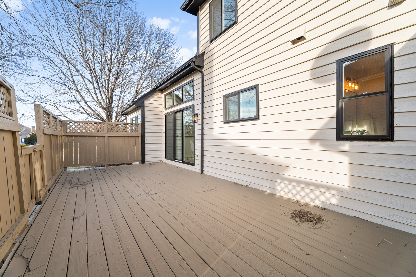 2817 Modaff Road Naperville, IL 60565 - Photo 33 of 43 a view of a wooden deck