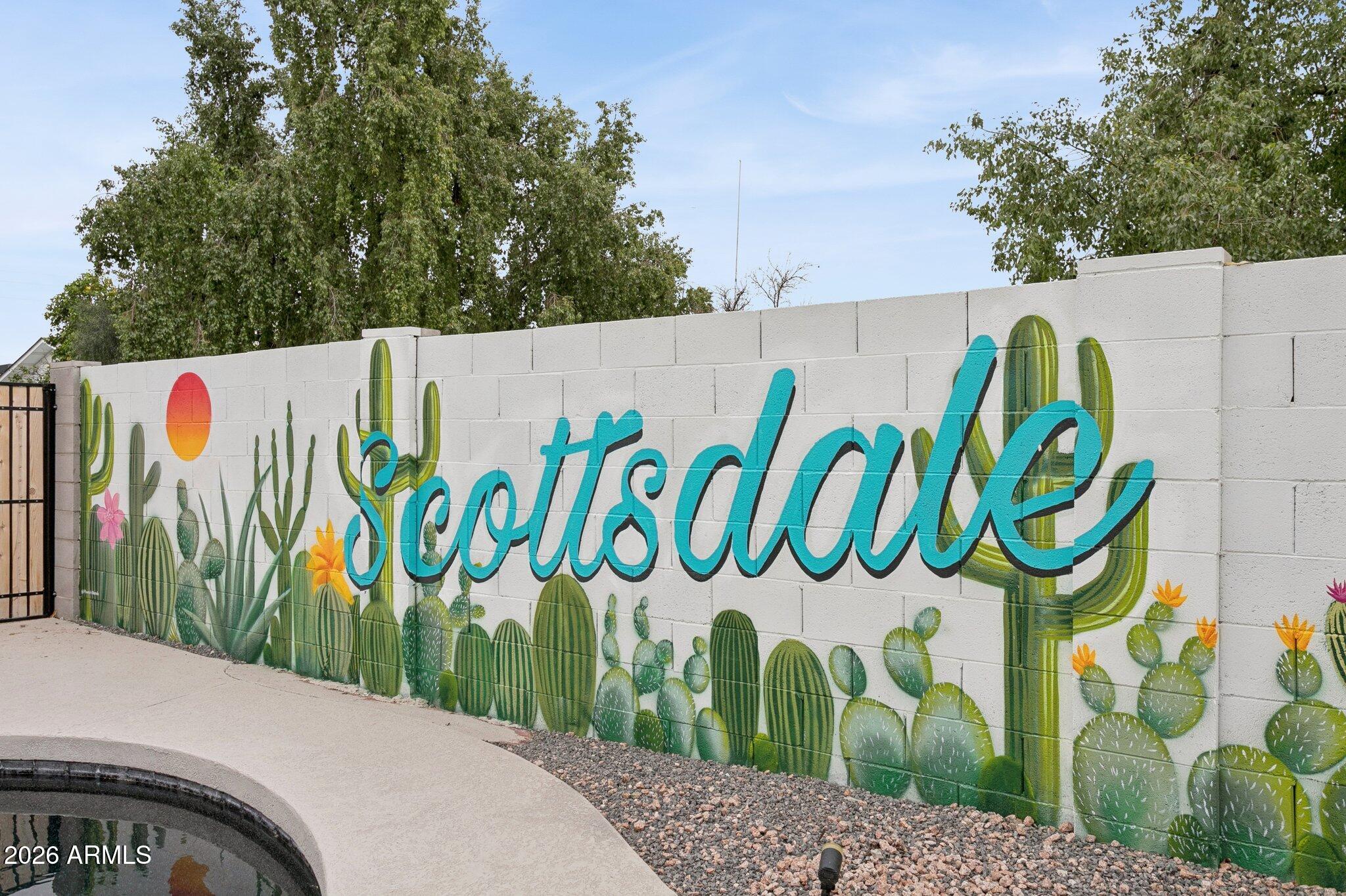 8725 East Osborn Road Scottsdale, AZ 85251 - Photo 29 of 33 a view of a street sign
