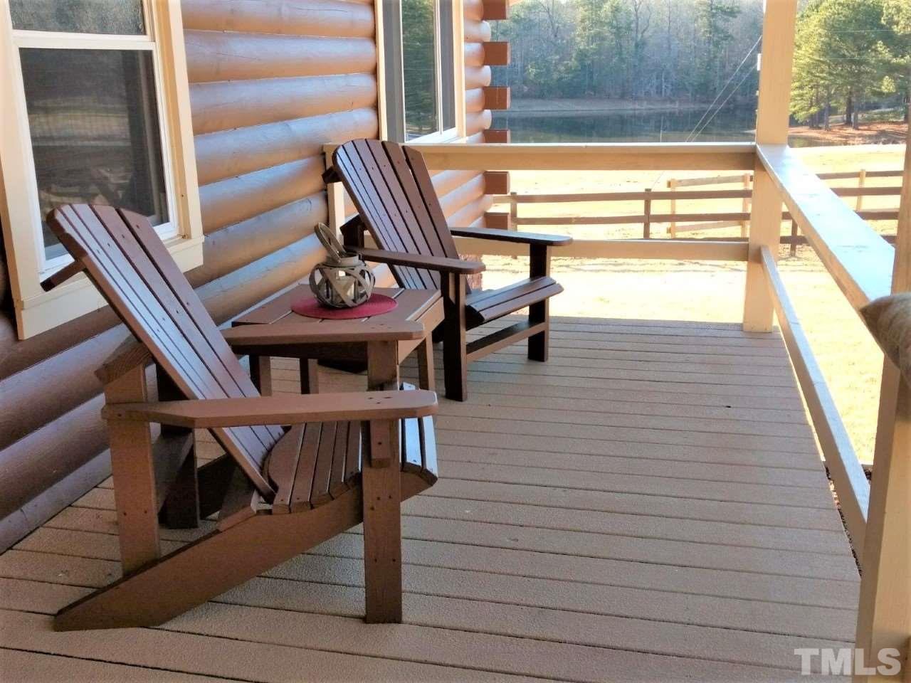 10383 Stallings Road Spring Hope, NC 27882 - Photo 5 of 25 a balcony view with a seating space