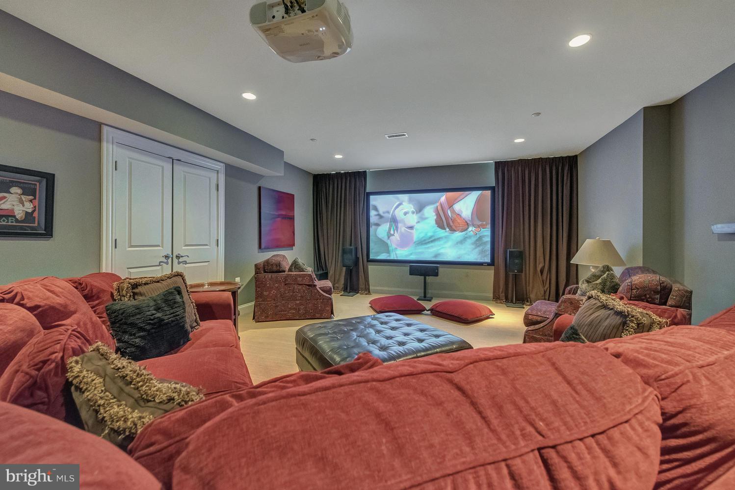 7509 Radnor Road Bethesda, MD 20817 - Photo 25 of 30 Basement/Theater Room