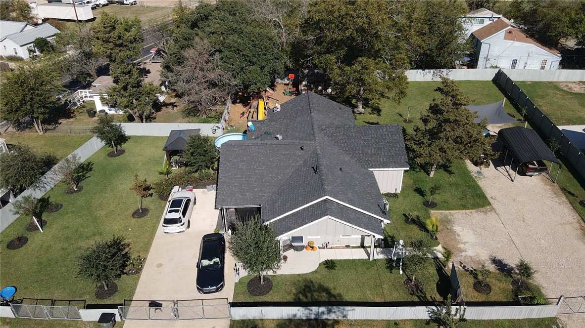 504 Eden Lane Bryan, TX 77803 - Photo 20 of 24 an aerial view of multiple houses with yard