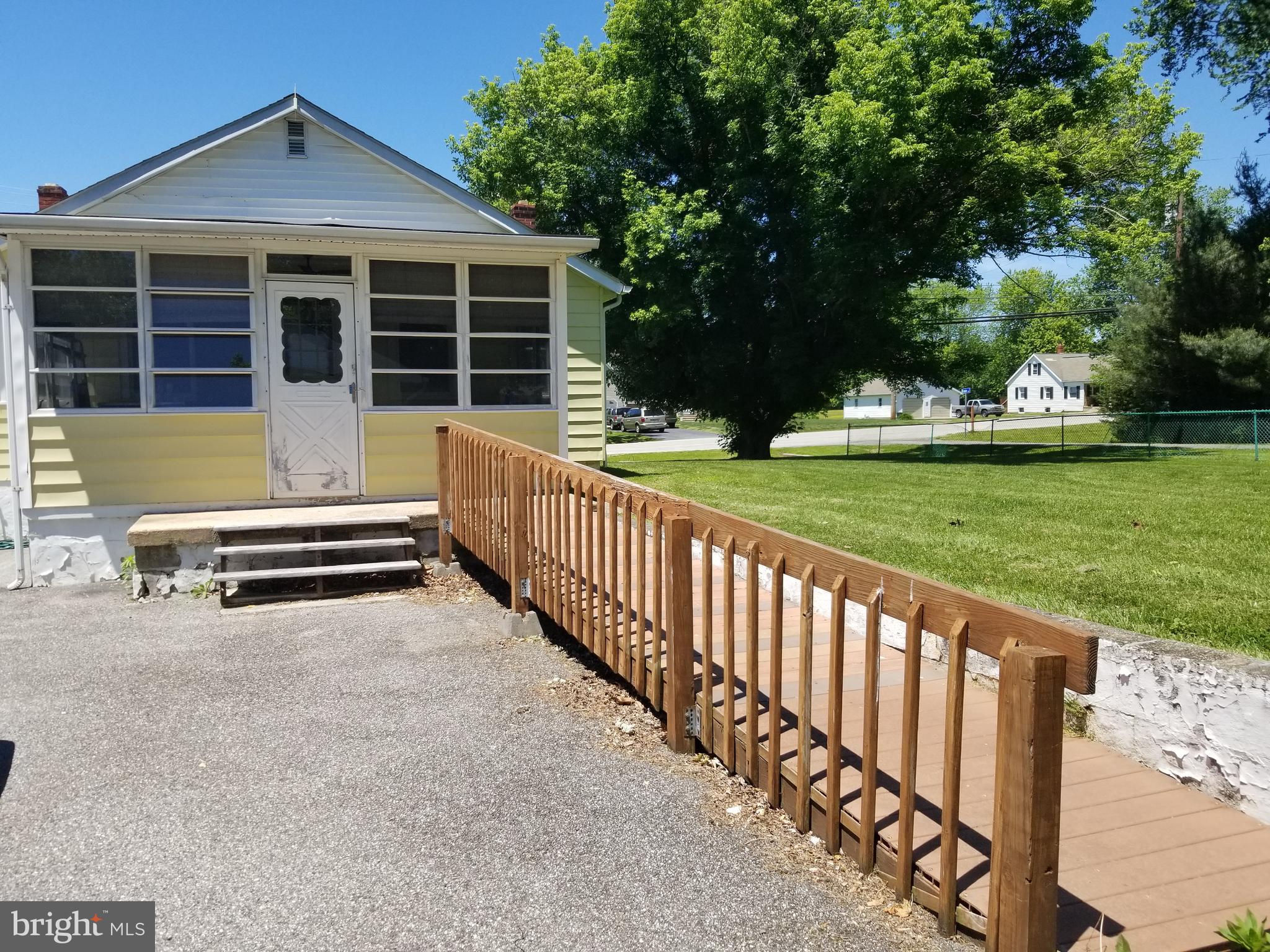 644 Appleton Road Elkton, MD 21921 - Photo 5 of 8 Ramp to Enclosed back porch, from garage area