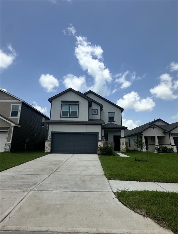 6414 Bolinas Court Rosharon, TX 77583 - Photo 1 of 18 a front view of a house with a yard
