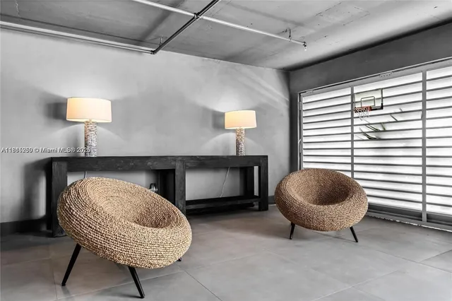 a view of balcony and living room