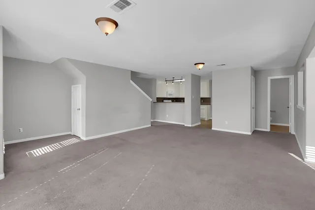 a view of empty room