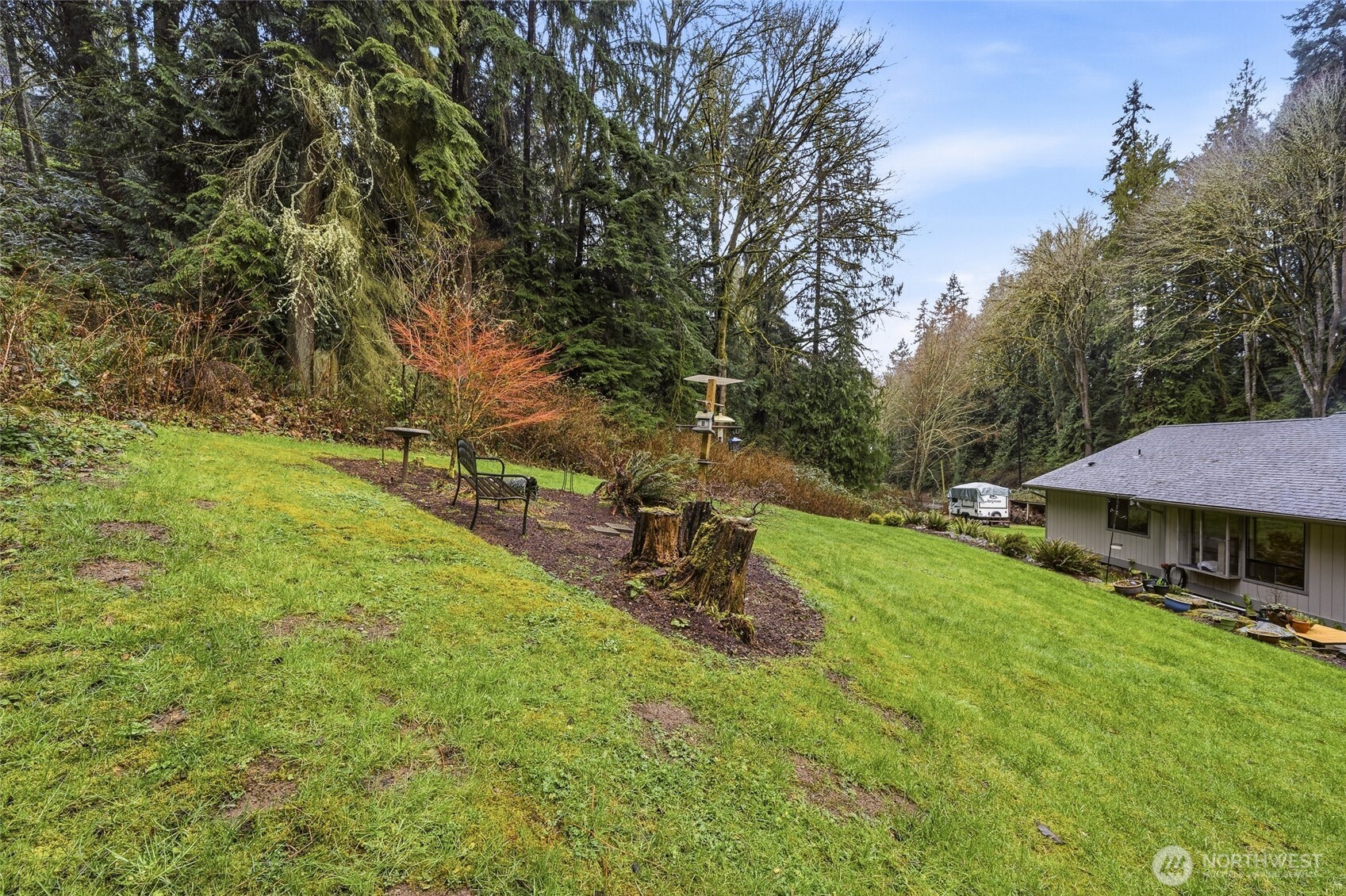 6830 Norma Beach Road Edmonds, WA 98026 - Photo 28 of 30 a view of a park with large trees