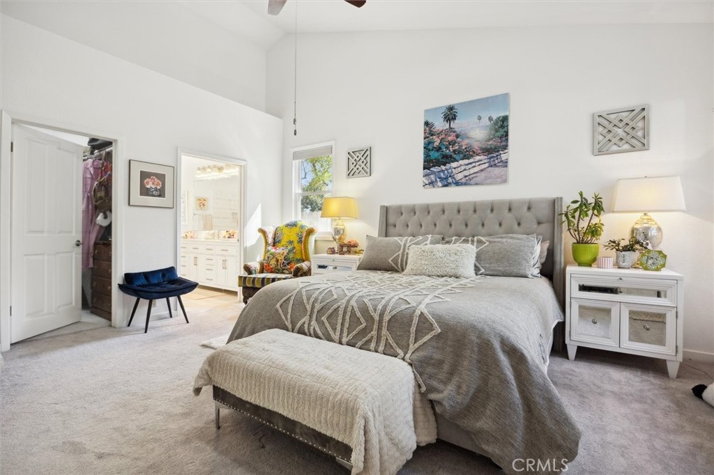 8100 Coromar Avenue Atascadero, CA 93422 - Photo 19 of 69 Primary bedroom has a walk in closet and remodeled bathroom.