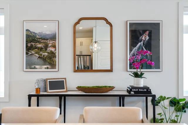 a view of a workspace with furniture