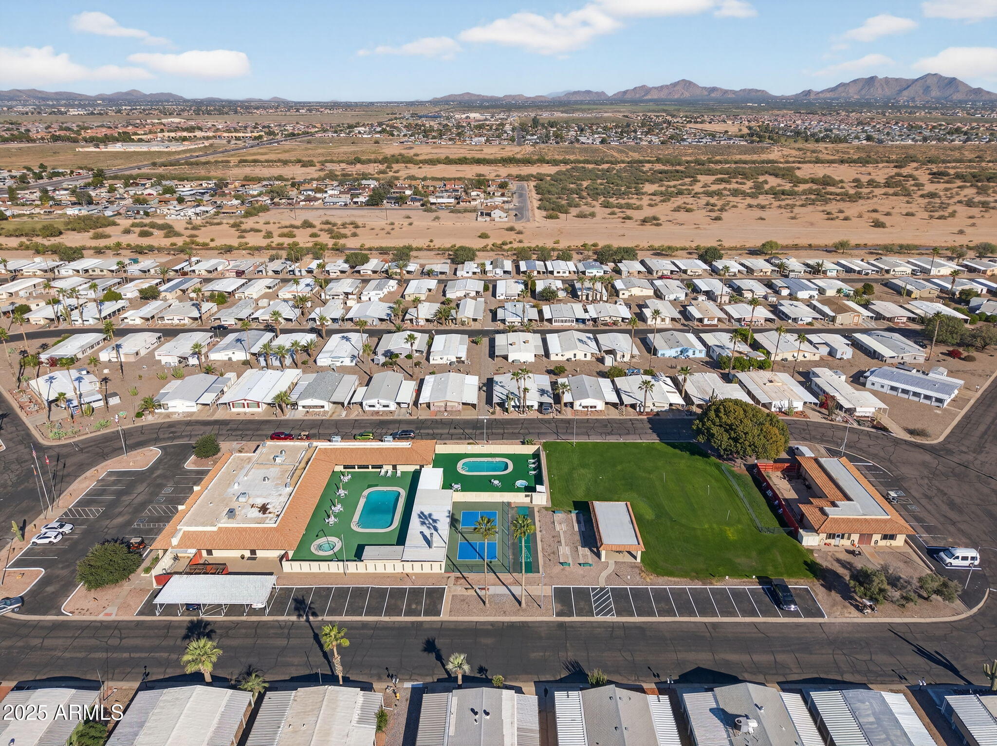 2100 North Trekell Road, Unit 131 Casa Grande, AZ 85122 - Photo 45 of 46 an aerial view of a city