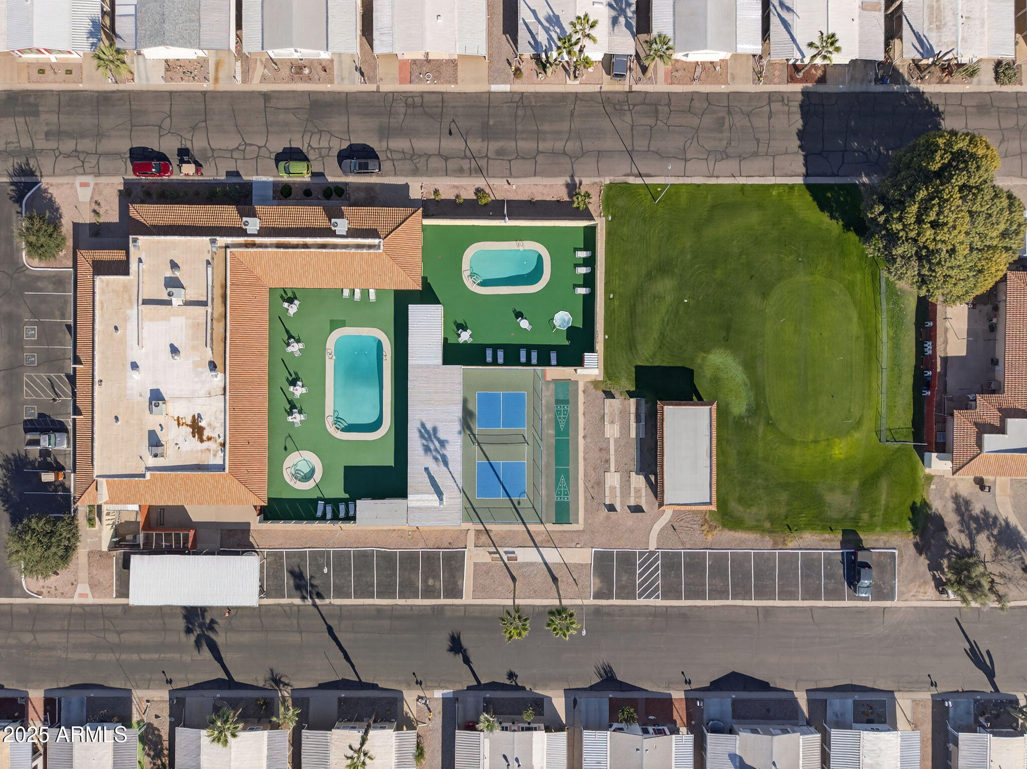 2100 North Trekell Road, Unit 131 Casa Grande, AZ 85122 - Photo 46 of 46 a view of a table and chairs in the patio