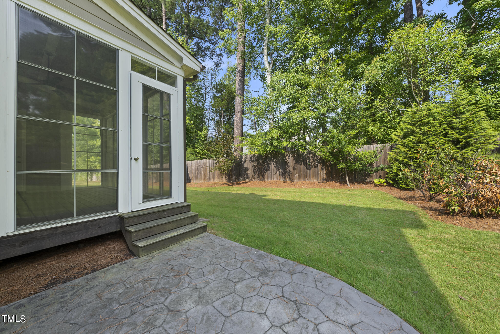 6411 Rosny Road Raleigh, NC 27613 - Photo 13 of 30 a view of backyard with green space