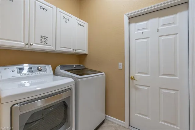 a view of washer and dryer