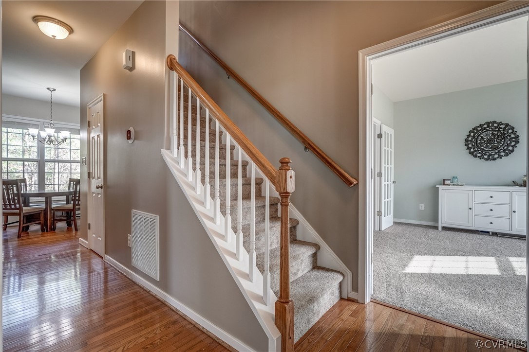 231 Wallingham Drive Midlothian, VA 23114 - Photo 11 of 50 To the right of the Foyer, you'll find a flex spac