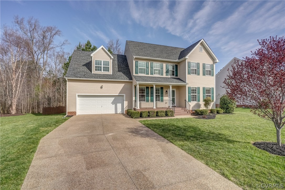 231 Wallingham Drive Midlothian, VA 23114 - Photo 3 of 50 Enjoy the double-wide aggregate driveway and 2 car