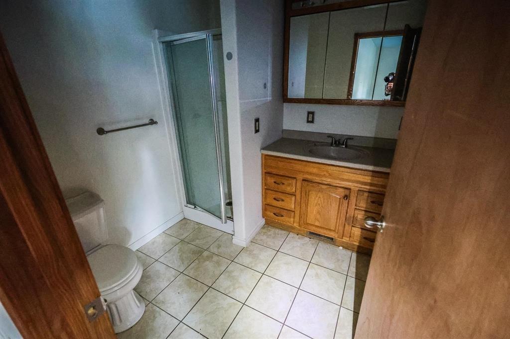 600 County Road 1503 Alba, TX 75410 - Photo 23 of 32 a bathroom with a sink a toilet and a mirror