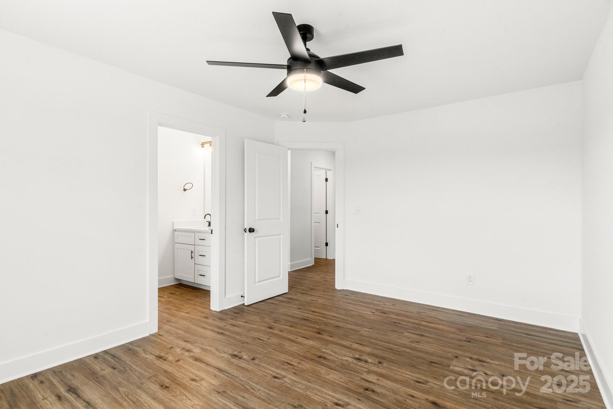 2025 Parks Road Salisbury, NC 28147 - Photo 38 of 47 a view of empty room with wooden floor