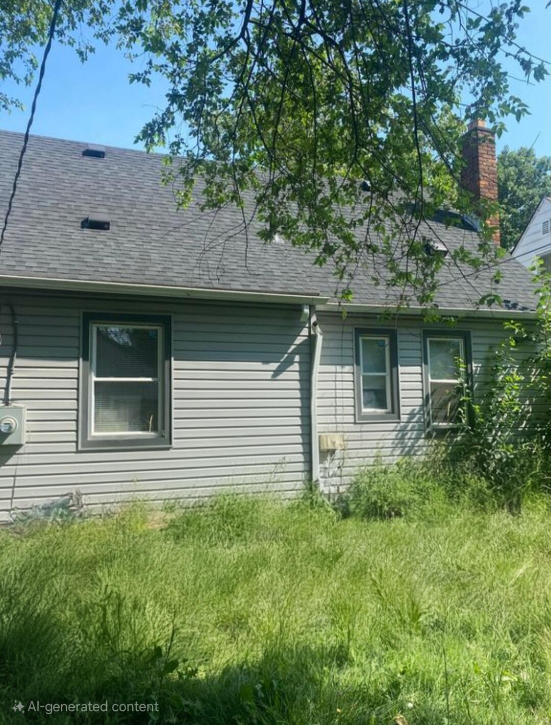 17227 Curtis Street Detroit, MI 48235 - Photo 3 of 15 Back View