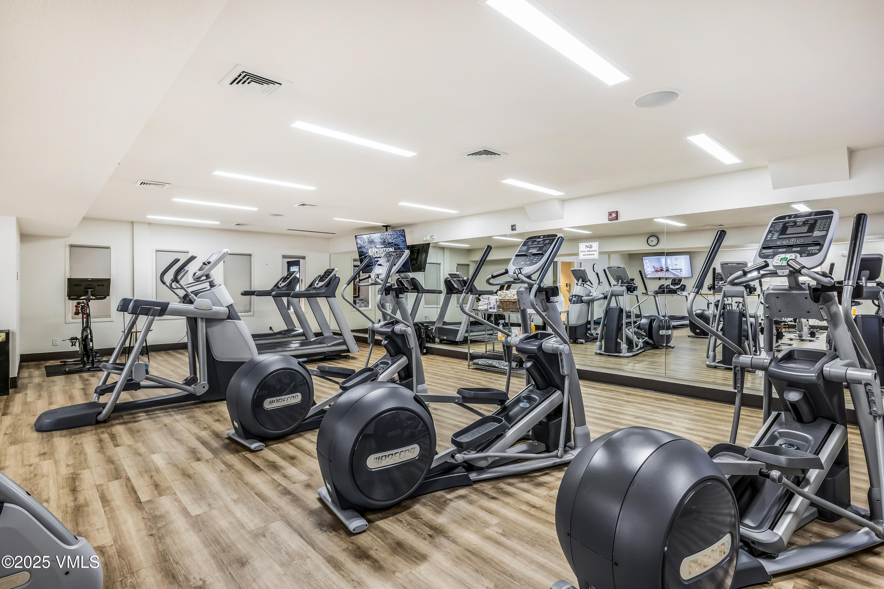 4630 Vail Racquet Club Drive, Unit 15 Vail, CO 81657 - Photo 18 of 20 a view of a room with gym equipment