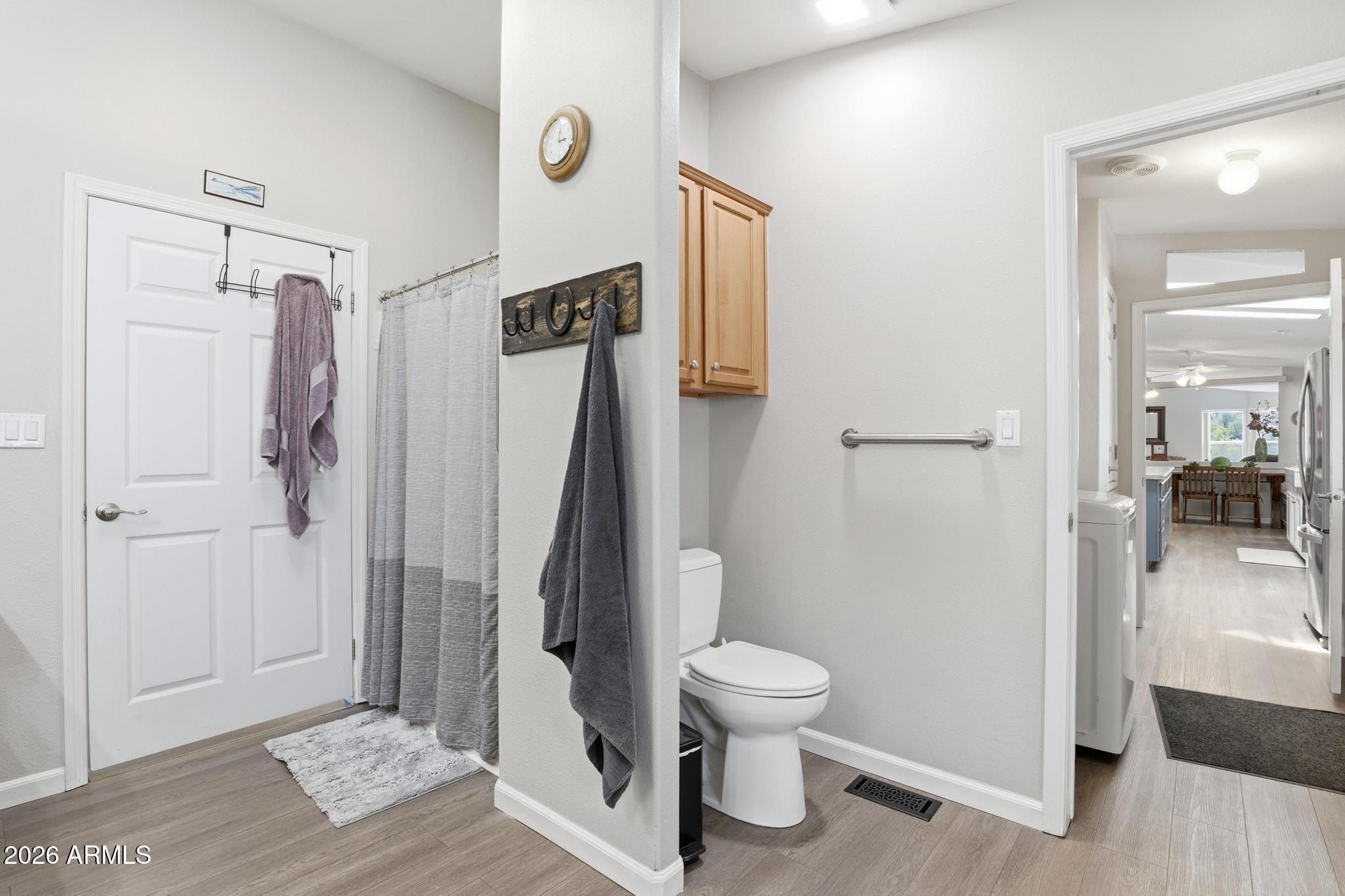 191 Cornerstone Way Payson, AZ 85541 - Photo 18 of 37 a bathroom with a toilet and a shower