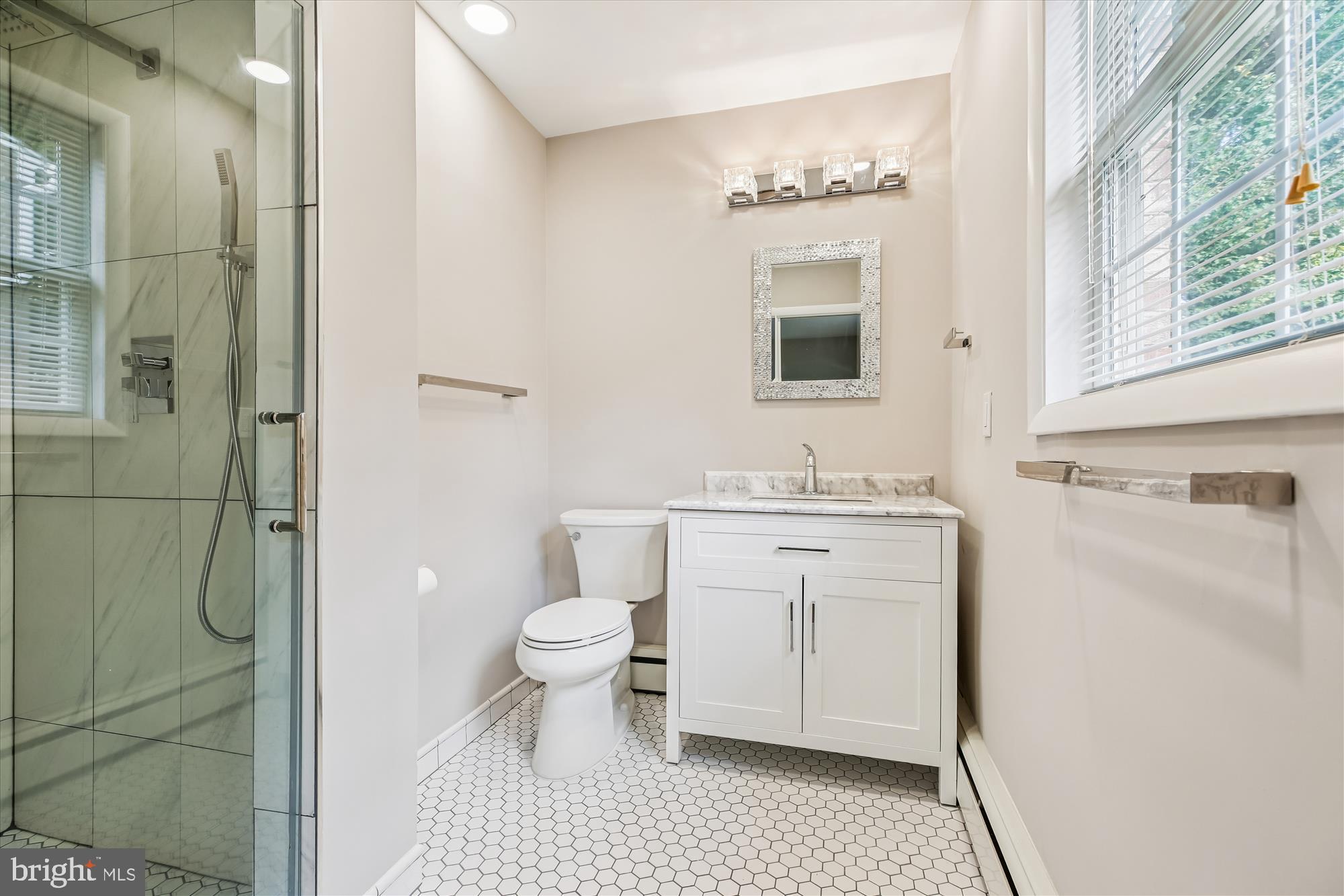 11803 Eden Road Silver Spring, MD 20904 - Photo 26 of 45 a bathroom with a sink a toilet and shower