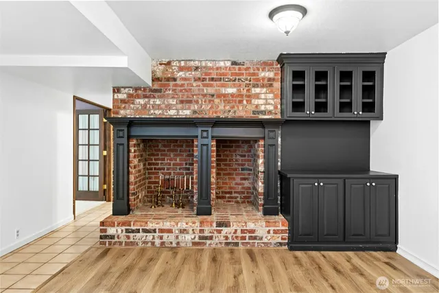 a view of a door of the house