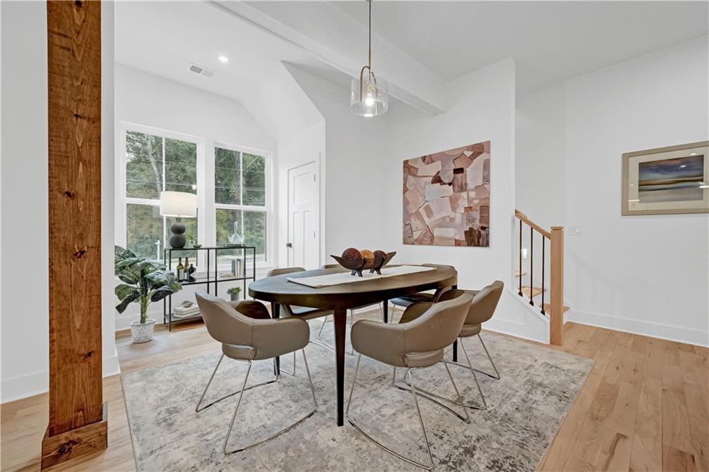 2893 Lavista Road Decatur, GA 30033 - Photo 21 of 37 a view of a dining room with furniture window and outside view