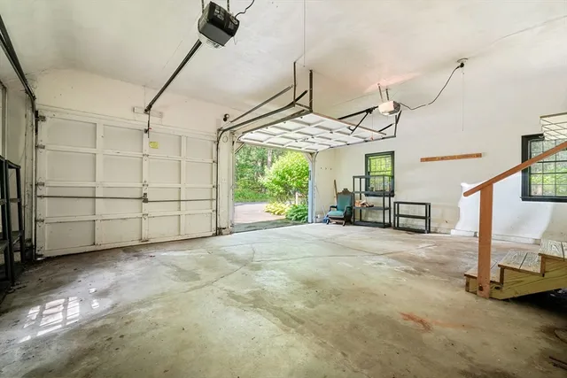a view of a livingroom with hardwood