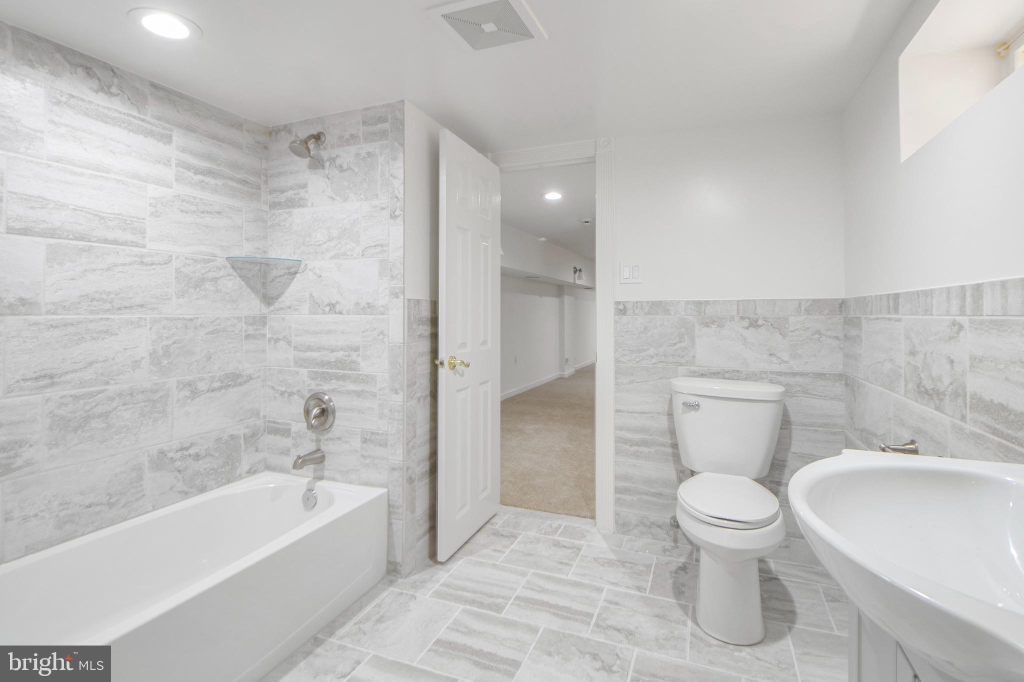 3010 13th Street Northwest Washington, DC 20009 - Photo 53 of 61 Lower Level Bath
