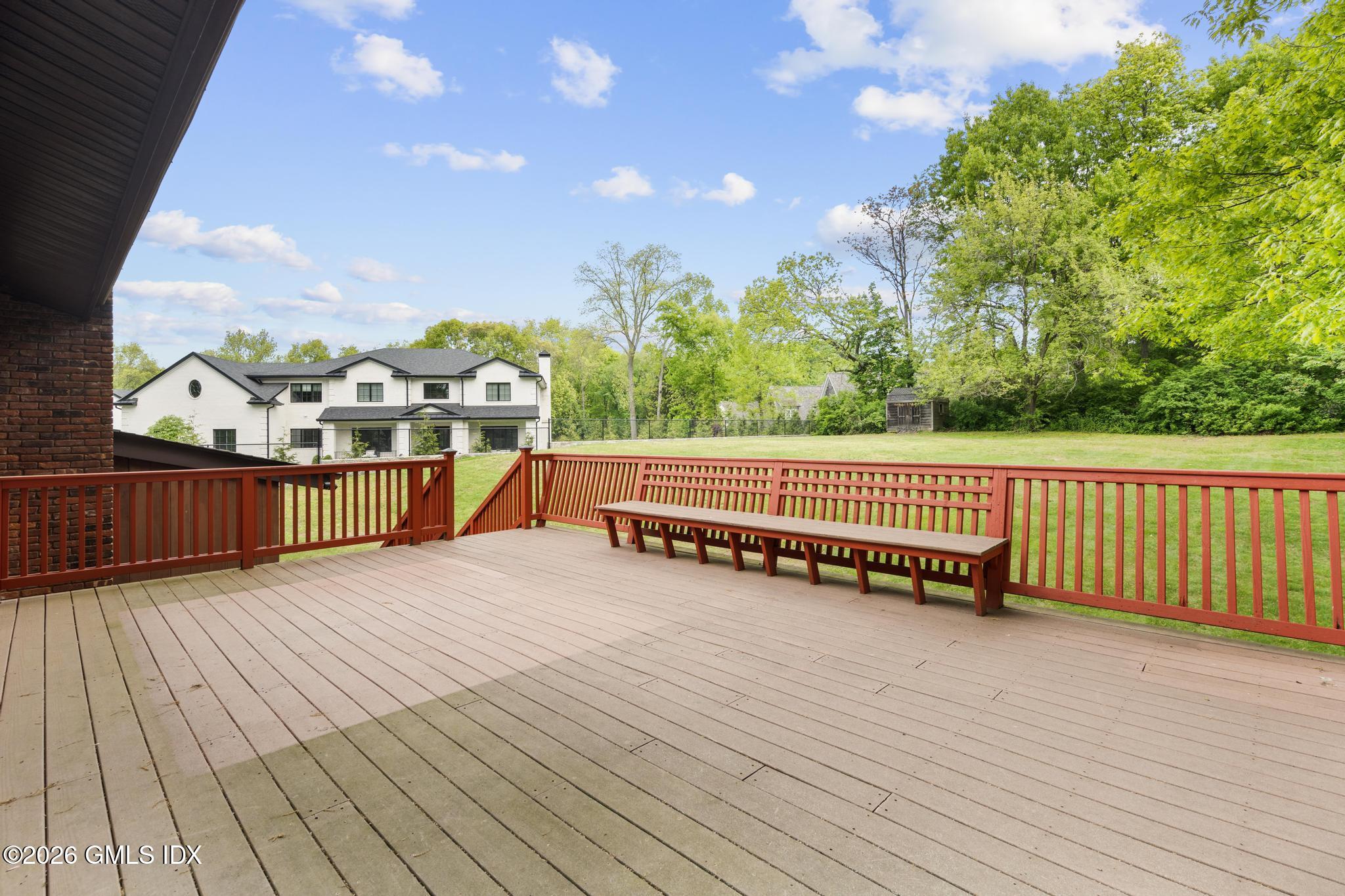 61 Angus Road North, Unit NORTH Greenwich, CT 06831 - Photo 19 of 25 Rear Deck