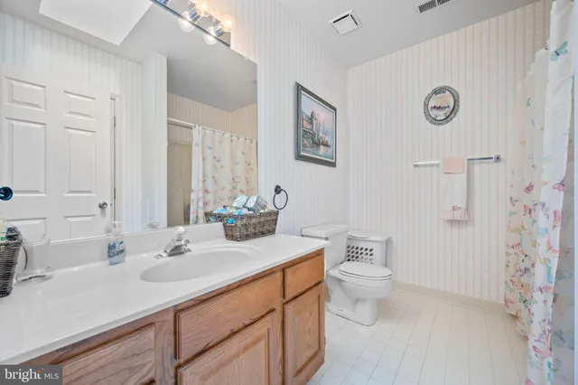 a white toilet sitting next to a shower curtain
