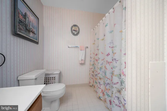 a view of outdoor space with trees all around