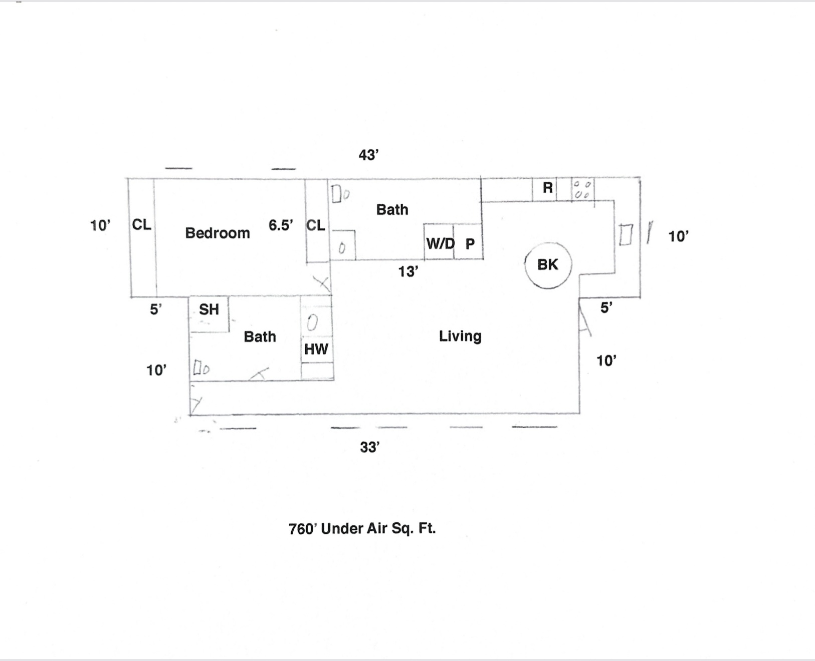 4 East Cedar Drive, Unit CD Briny Breezes, FL 33435 - Photo 28 of 28 a picture of a floor plan