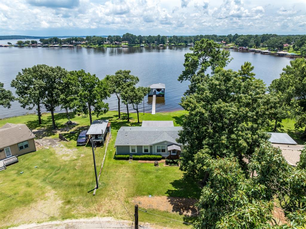 21516 Water Ridge Road Chandler, TX 75758 - Photo 3 of 40 a view of a lake with a house next to a yard