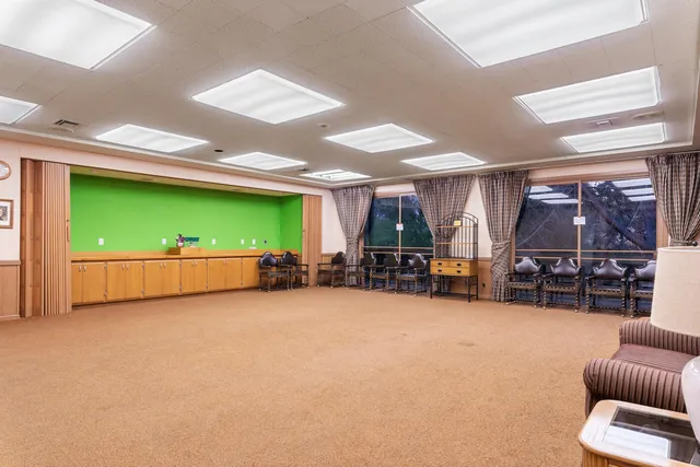 a view of an ocean and beach