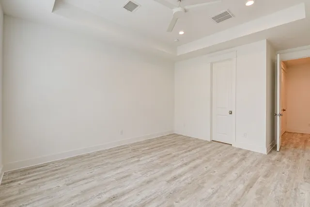 wooden floor in an empty room