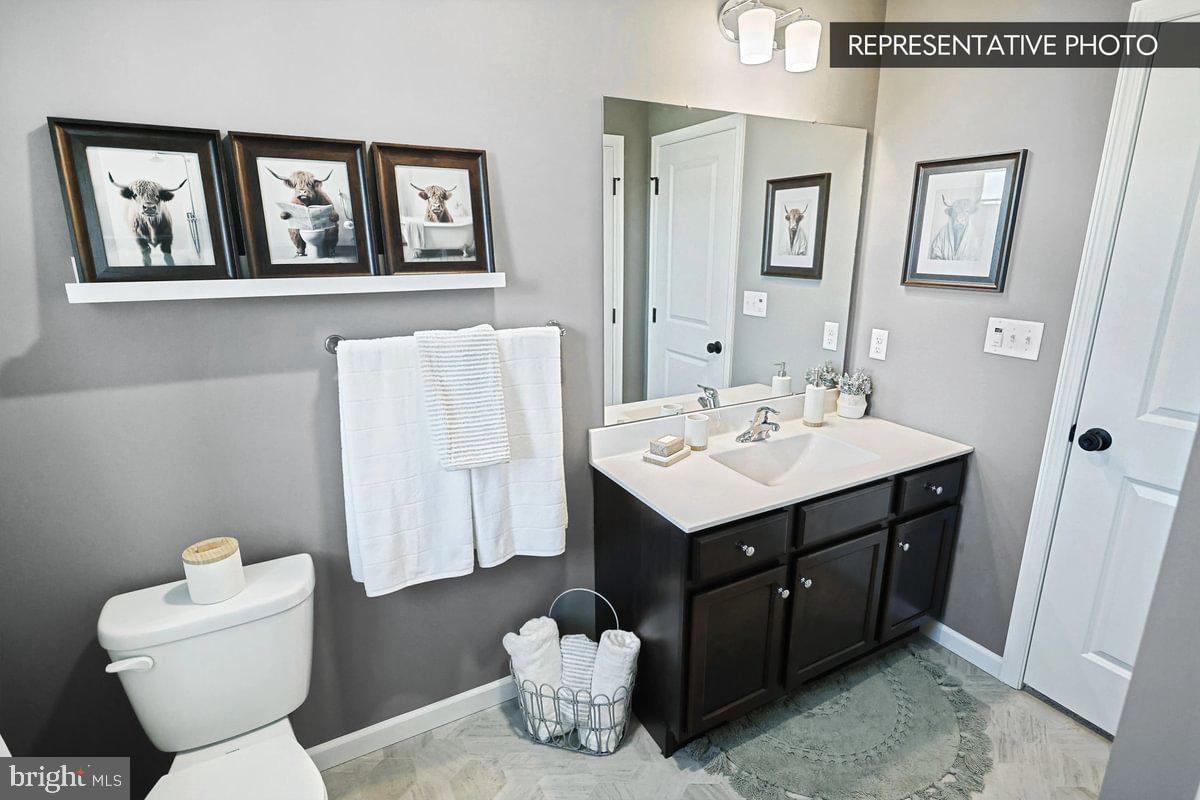 6316 Liam Drive Spring Grove, PA 17362 - Photo 16 of 20 a bathroom with a sink and mirror