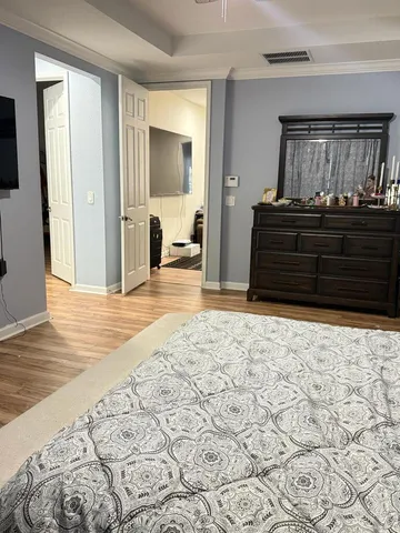 a bathroom with a sink a vanity and mirror