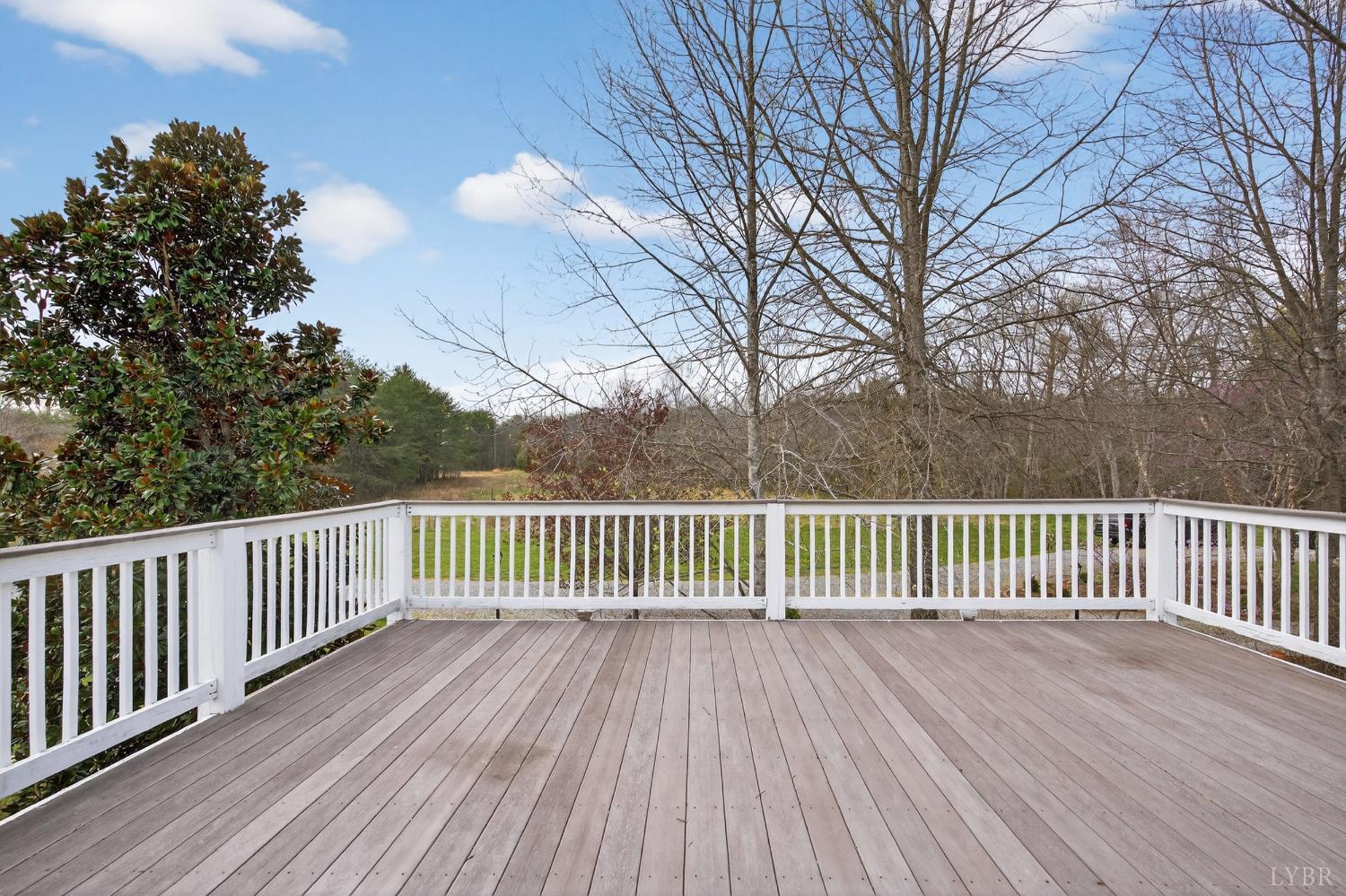 3805 Whipping Creek Road Gladys, VA 24554 - Photo 45 of 96 a view of deck with wooden floor and fence