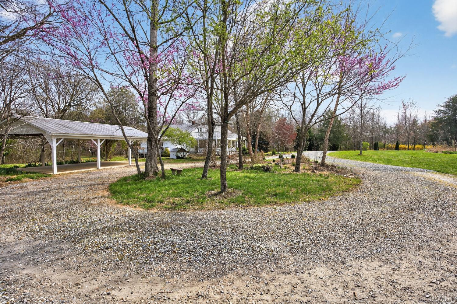 3805 Whipping Creek Road Gladys, VA 24554 - Photo 58 of 96 a view of a house with a backyard