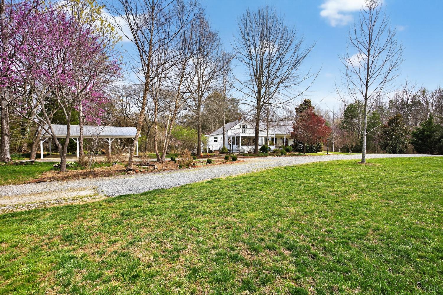 3805 Whipping Creek Road Gladys, VA 24554 - Photo 61 of 96 a view of yard with green space