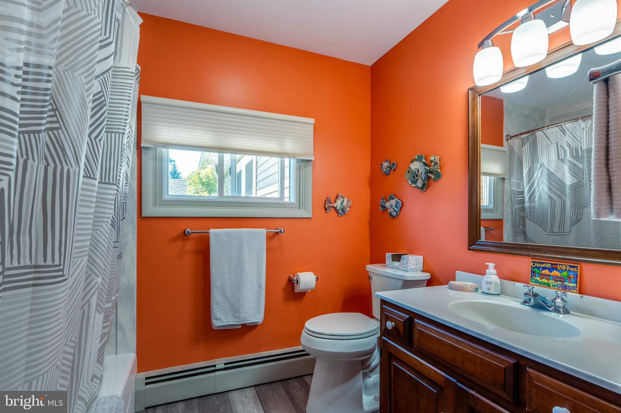 510 Bluebird Road Lititz, PA 17543 - Photo 18 of 32 a bathroom with a sink a toilet and mirror