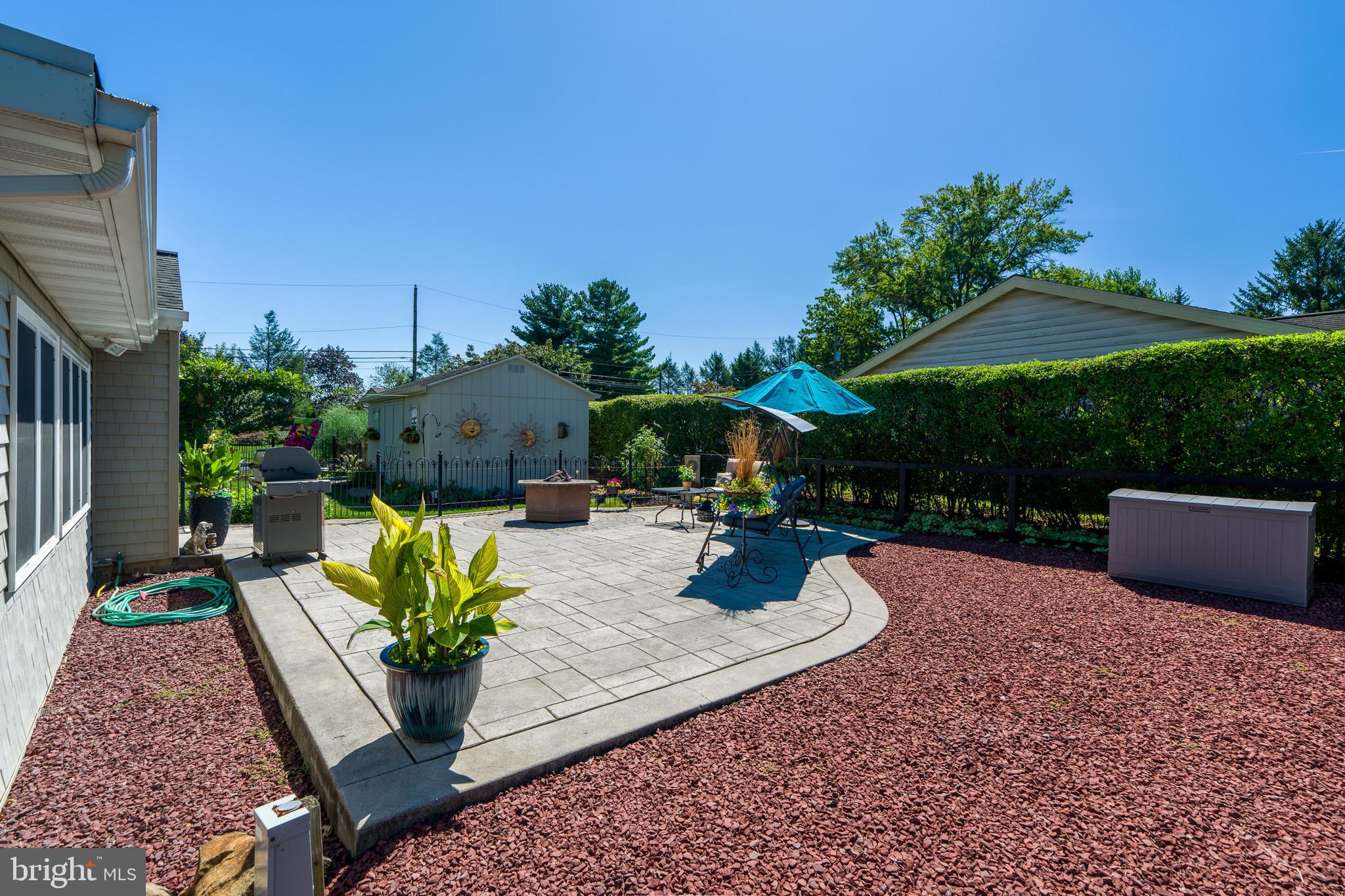 510 Bluebird Road Lititz, PA 17543 - Photo 28 of 32 a view of a backyard with sitting area