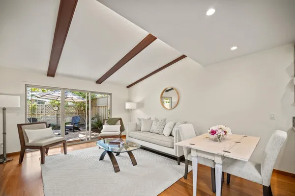 a view of outdoor space and yard