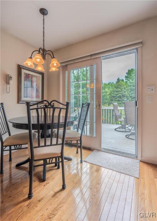4180 Ross Road Bethlehem, PA 18020 - Photo 13 of 29 view out to deck. Furniture for sale.