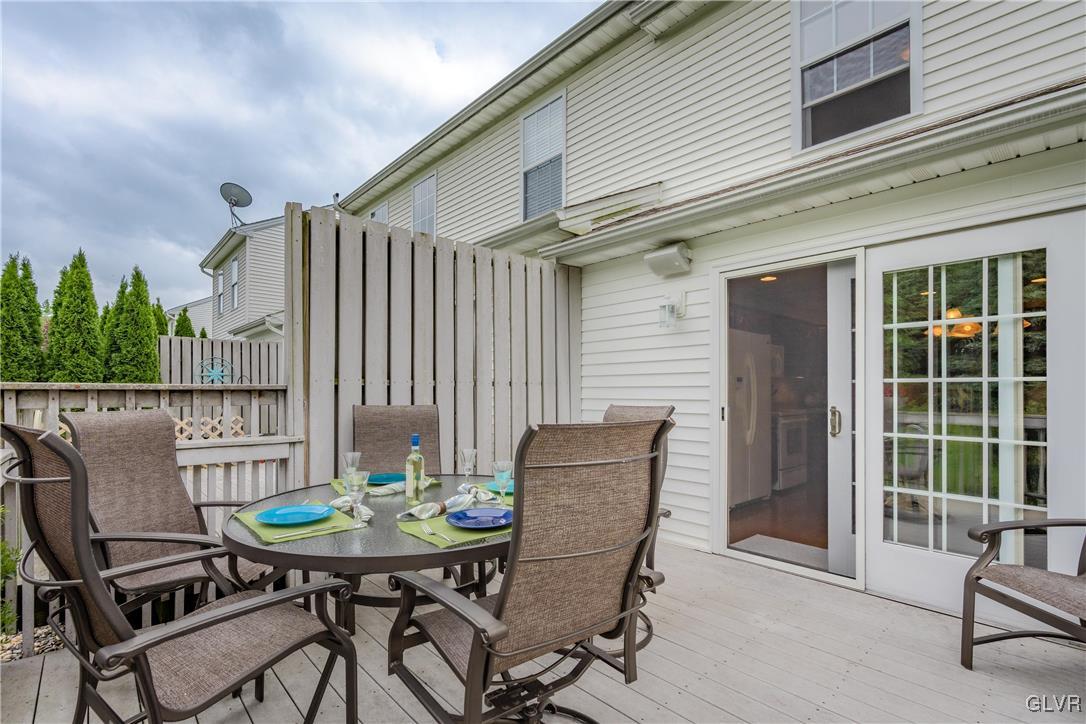 4180 Ross Road Bethlehem, PA 18020 - Photo 26 of 29 Backyard Deck.